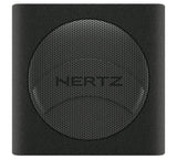 Hertz DBA 200.3, 140W automobilinė žemų dažnių garso kolonėlė - Grotelės su logotipu iš arti