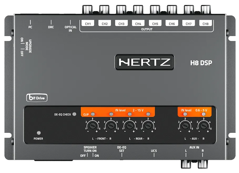Hertz H8 DSP, skaitmeninis garso procesorius
