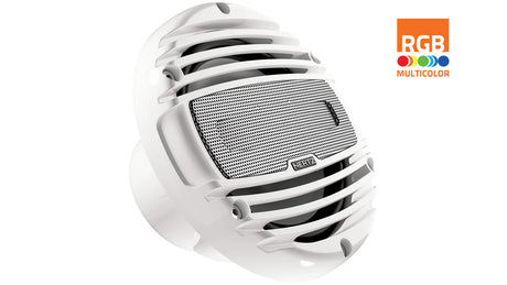 Hertz HMX 6.5 LD / C, 6.5" Marine Hi-End koaksialiniai garsiakalbiai 150W, su RGB LED apšvietimu