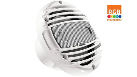 Hertz HMX 6.5 LD / C, 6.5" Marine Hi-End koaksialiniai garsiakalbiai 150W, su RGB LED apšvietimu