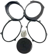 Hertz IP-14-5x7-6x9-L, garsiakalbių adapteris 5x7 į 6x9 Harley-Davidson CVO 2014+ - Garsiakalbių tvirtinimo žiedai su priedais