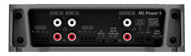 Hertz ML Power 5, Automobilinis garso stiprintuvas