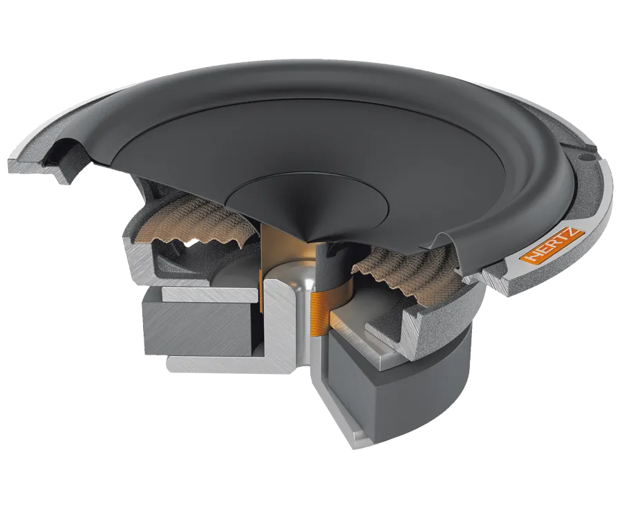 Hertz MP 165P.3 PRO, automobilinis žemų dažnių garsiakalbis