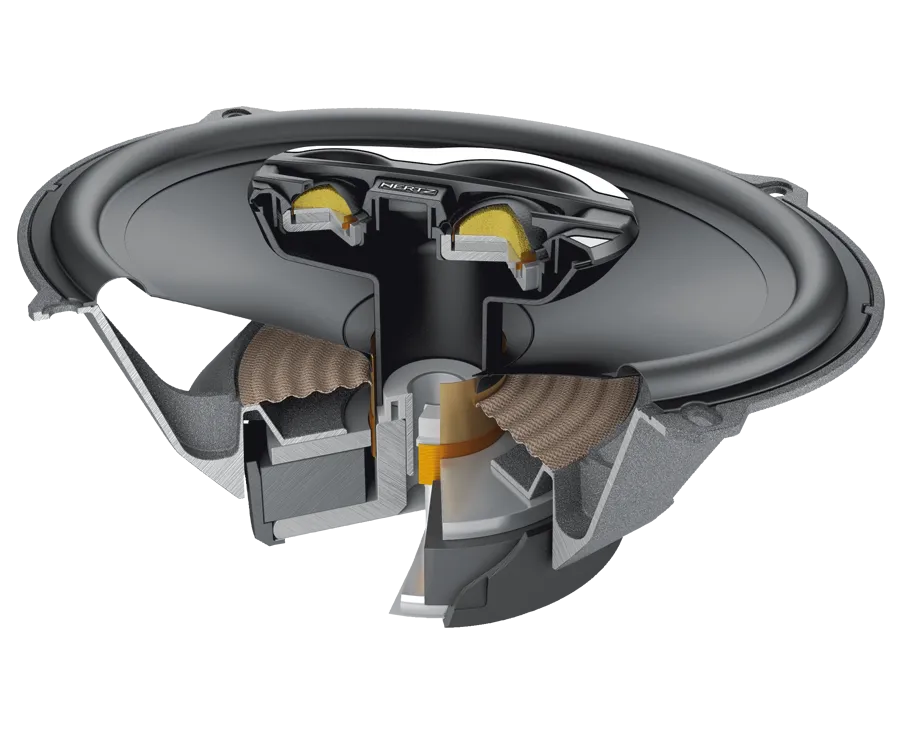 Hertz MPX 690.3 PRO, automobilinis koaksialinis garsiakalbis