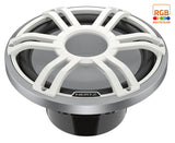 Hertz HMS 12 S2-LD-SW, 12-дюймовый морской сабвуфер 1000 Вт, 2 Ом, со светодиодной RGB-подсветкой