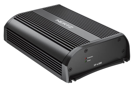 Hertz SP 4.500, 4-rių kanalų automobilinis garso stiprintuvas 600W