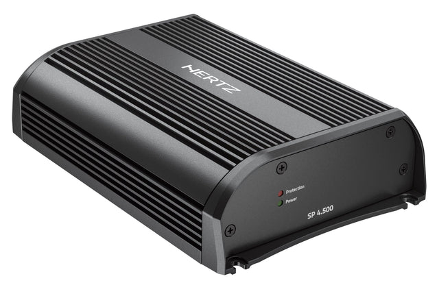 Hertz SP 4.500, 4-rių kanalų automobilinis garso stiprintuvas 600W