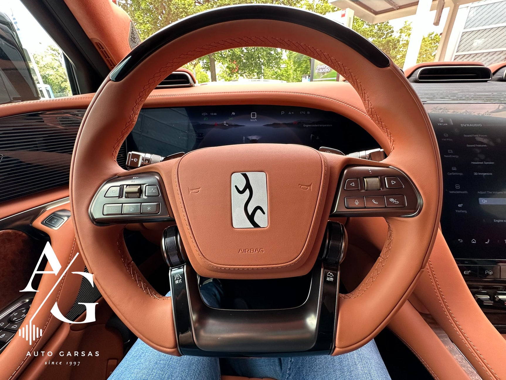 2025 YangWang U8, Dolby Atmos sistema su Dynaudio automobilyje