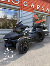 CANAM SPYDER (2020m), garso aparatūros projektas motociklui - priekinis žibintas su LED juosta