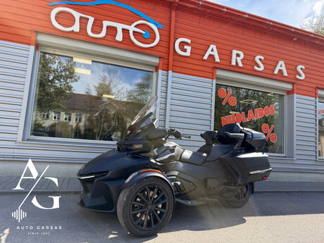CANAM SPYDER (2020m), garso aparatūros projektas motociklui