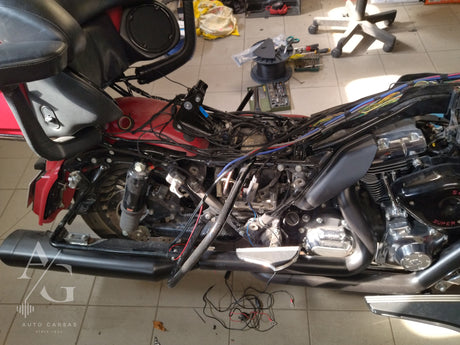Harley Davidson Street Glide, garso aparatūra