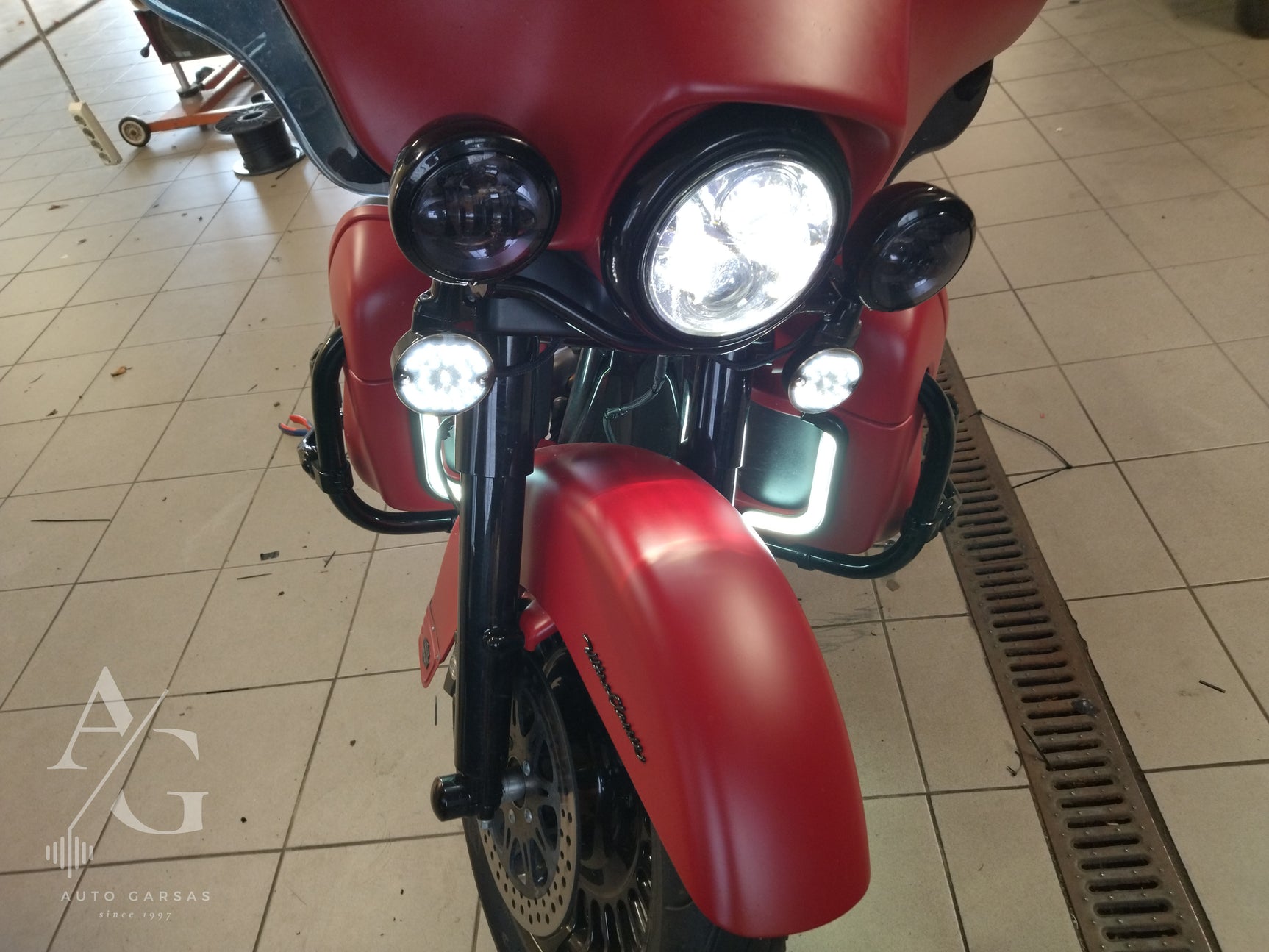Harley Davidson Street Glide, garso aparatūra