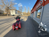 Harley Davidson, patobulinta garso aparatūra - galinės panelės su LED žibintais