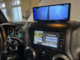 Wrangler, galinė vaizdo kamera + CarPlay ekranas