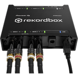INTERFACE2 Audio Interface for Rekordbox - Galinė panelė su jungtimis ir laidais