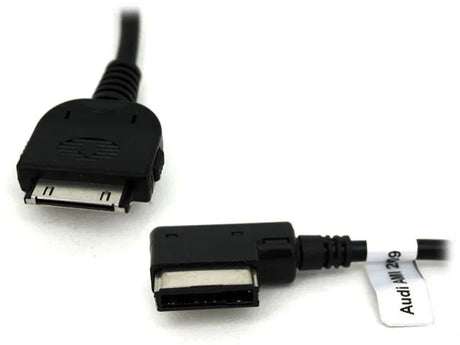 IPOD-Audi-OLD iPod AMI įėjimo adapteris magnetolai Audi iki 2009 - Du adapteriai su skirtingais jungčių kampais
