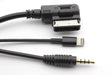 IPhone6-MB 3,5 MMI įėjimo adapteris magnetolai MB 2m