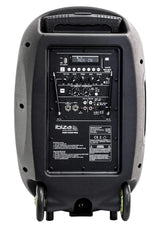 Ibiza-Sound PORT 12VHF-MKII, nešiojama garso sistema su akumuliatoriumi + 2x VHF belaidžiai mikrofonai, USB/SD/AUX/BT