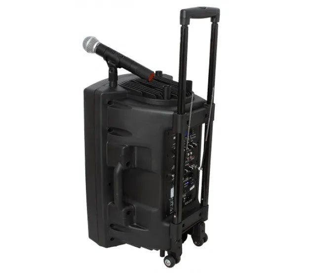 Ibiza-Sound PORT15UHF-BT, garso sistema su akumuliatoriumi 400WRMS, FM,USB,SD,BT