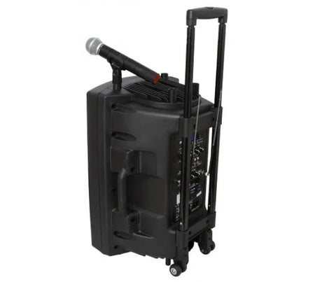 Ibiza-Sound PORT15UHF-BT, garso sistema su akumuliatoriumi 400WRMS, FM,USB,SD,BT