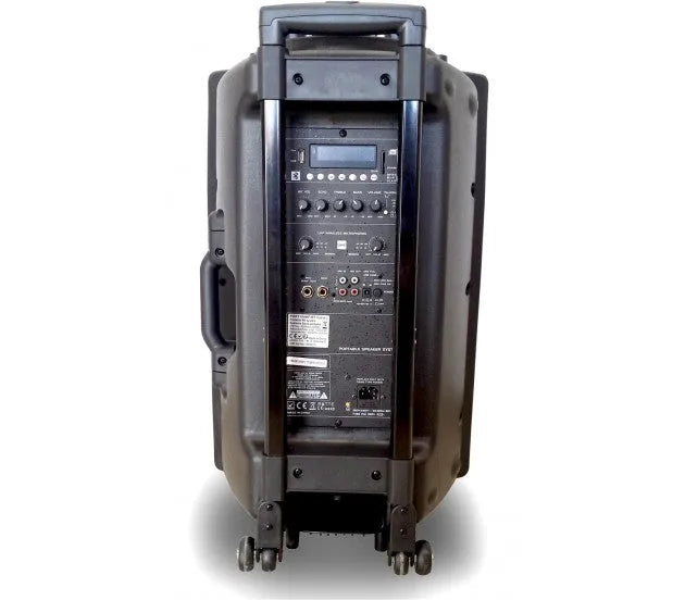 Ibiza-Sound PORT15UHF-BT, garso sistema su akumuliatoriumi 400WRMS, FM,USB,SD,BT