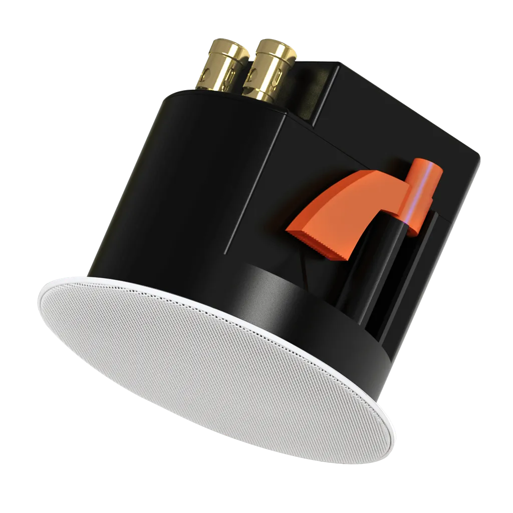 Įmontuojamas plonas lubinis garsiakalbis Audac CELO2