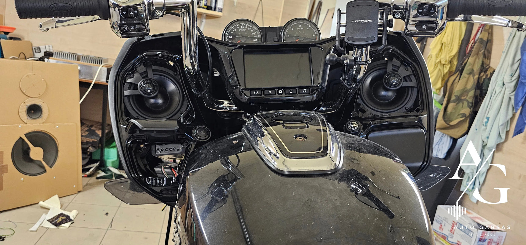 Indian motociklas, garso aparatūra 2025m