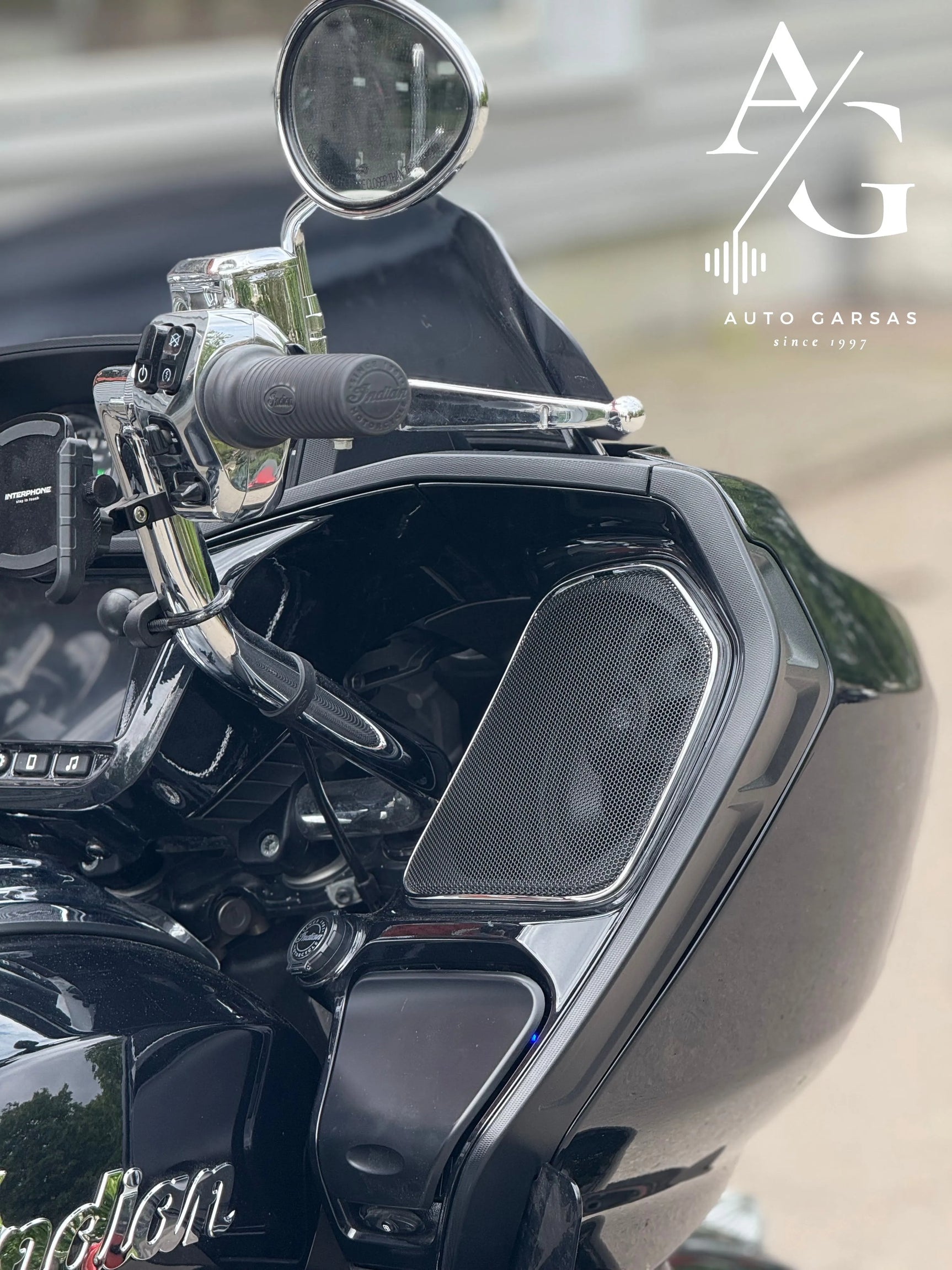 Indian motociklas, garso aparatūra 2025m