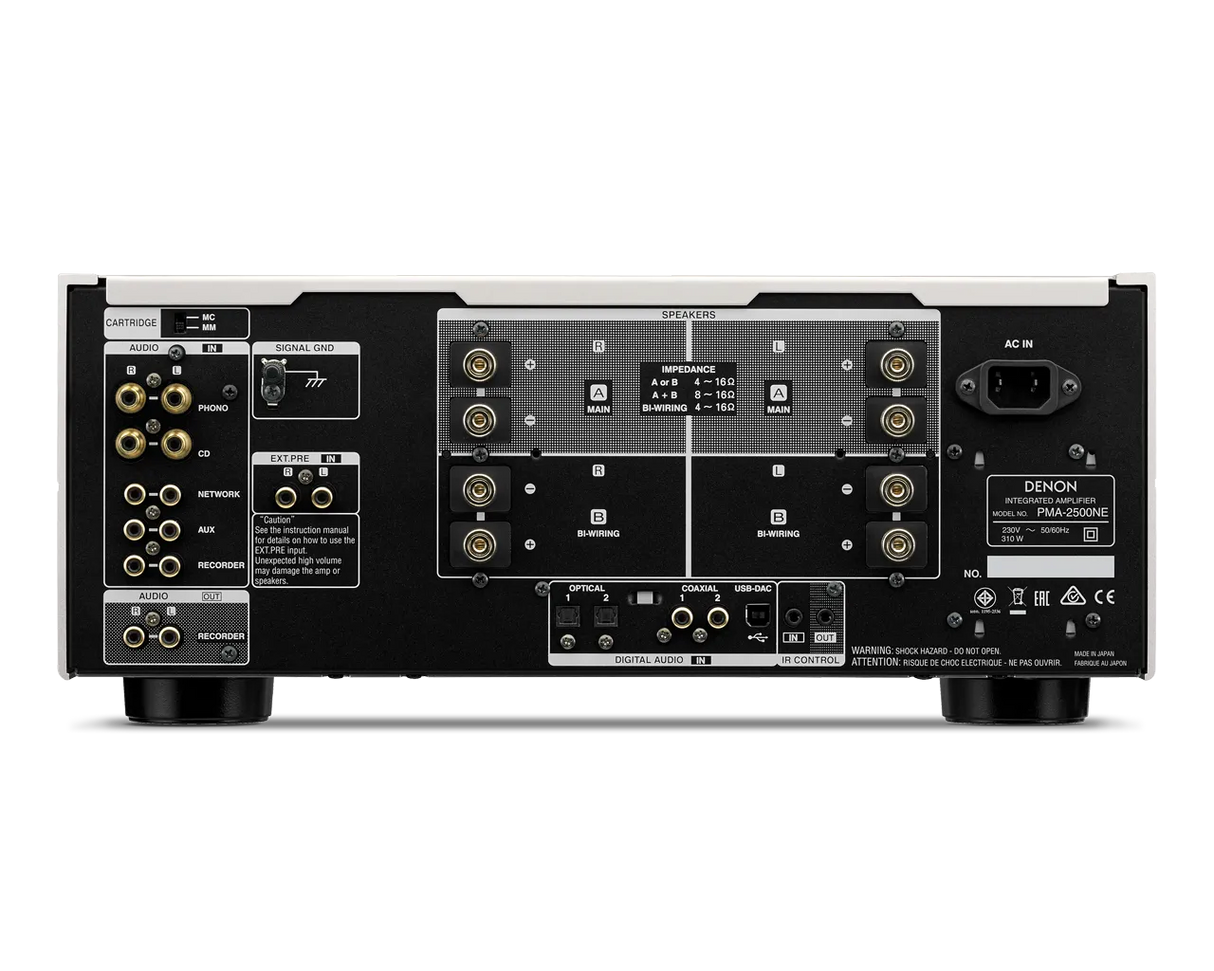 Integruotas stereo stiprintuvas Denon PMA-2500NE, 2x160W, USB-DAC