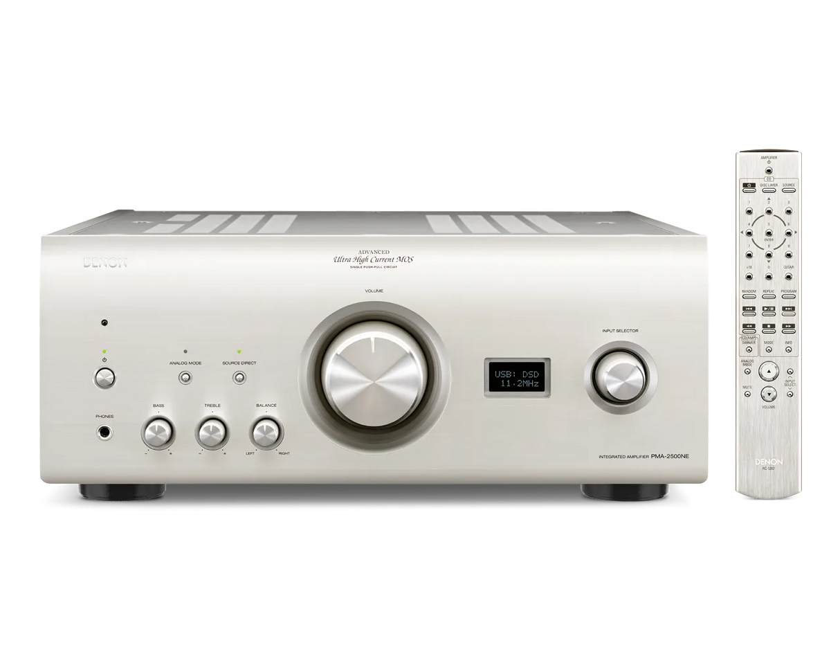Integruotas stereo stiprintuvas Denon PMA-2500NE, 2x160W, USB-DAC