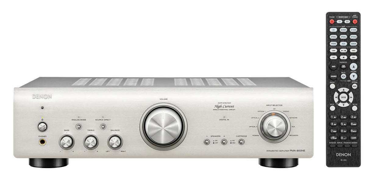 Integruotas stereo stiprintuvas Denon PMA-800NE, 2x85W