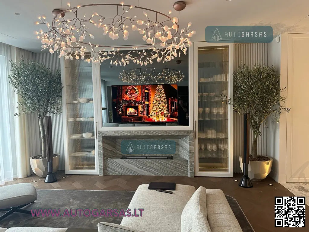 Įrengta namų garso sistema su Bang & Olufsen BeoLab 28