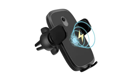 Išmaniojo telefono laikiklis su belaidžio įkrovimo funkcija Neoline Fixit QI C2