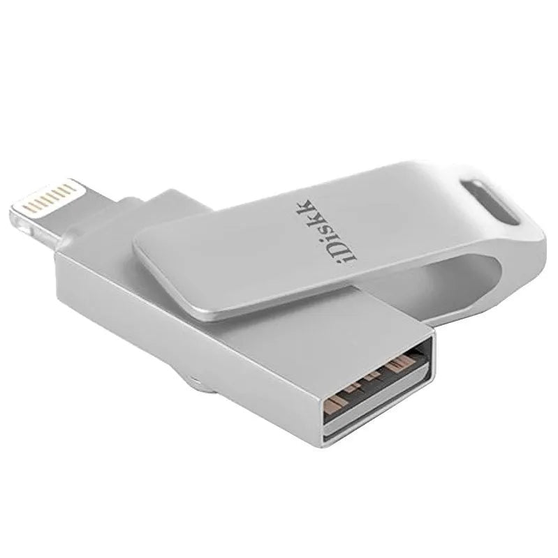 Išorinė laikmena iDiskk 128GB skirta iPhone/iPad USB 2.0