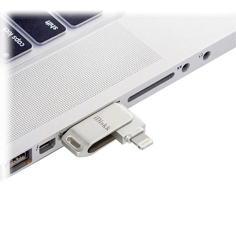 Išorinė laikmena iDiskk 128GB skirta iPhone/iPad USB 2.0