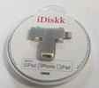 Išorinė laikmena iDiskk 128GB skirta iPhone/iPad USB 2.0