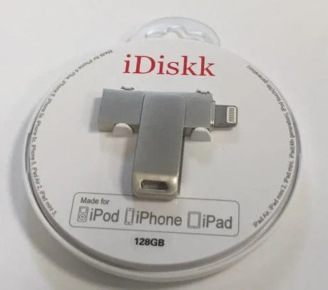 Išorinė laikmena iDiskk 128GB skirta iPhone/iPad USB 2.0