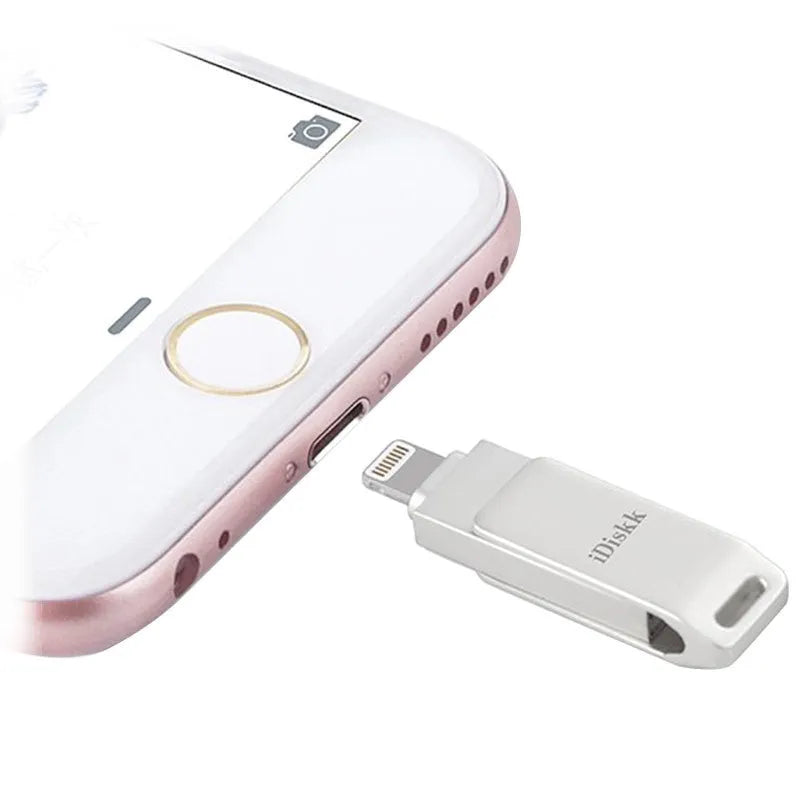 Išorinė laikmena iDiskk 16GB skirta iPhone/iPad USB 2.0