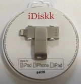Išorinė laikmena iDiskk 64GB skirta iPhone/iPad USB 2.0