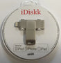 Išorinė laikmena iDiskk 64GB skirta iPhone/iPad USB 2.0
