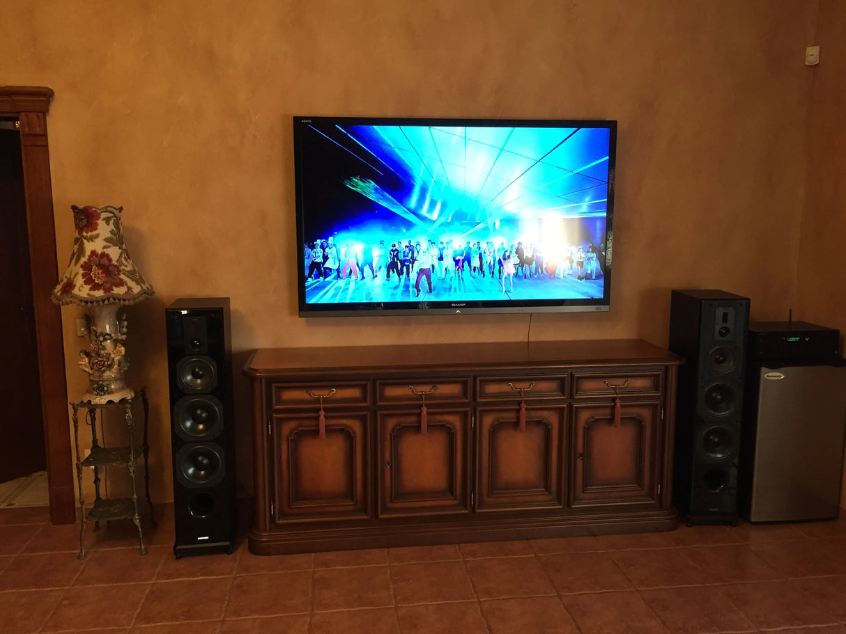 Įvairios namų garso sistemos