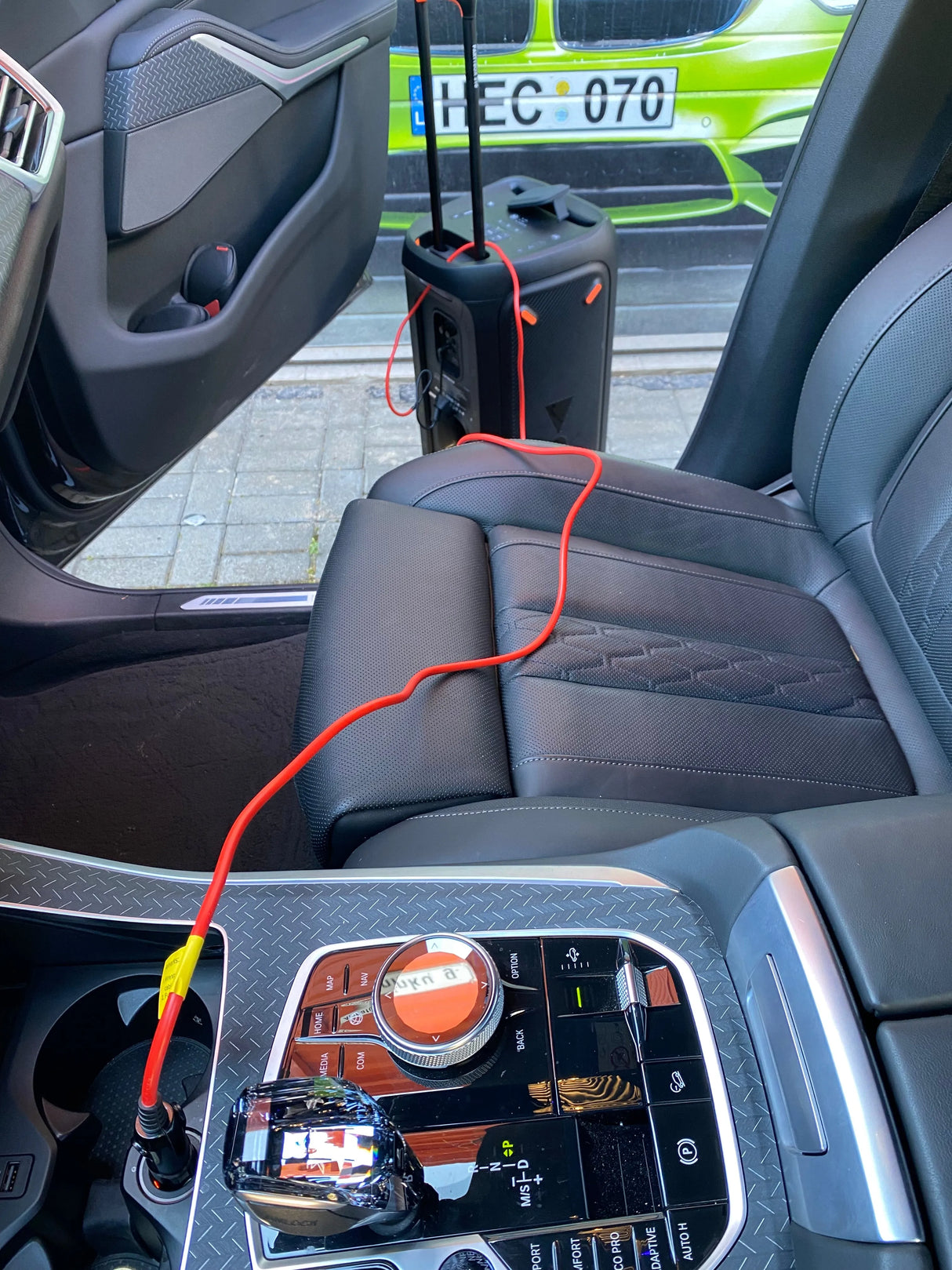 JBL 12V automobilinis įkrovimo kabelis (5m) Partybox 100, 310 modeliam