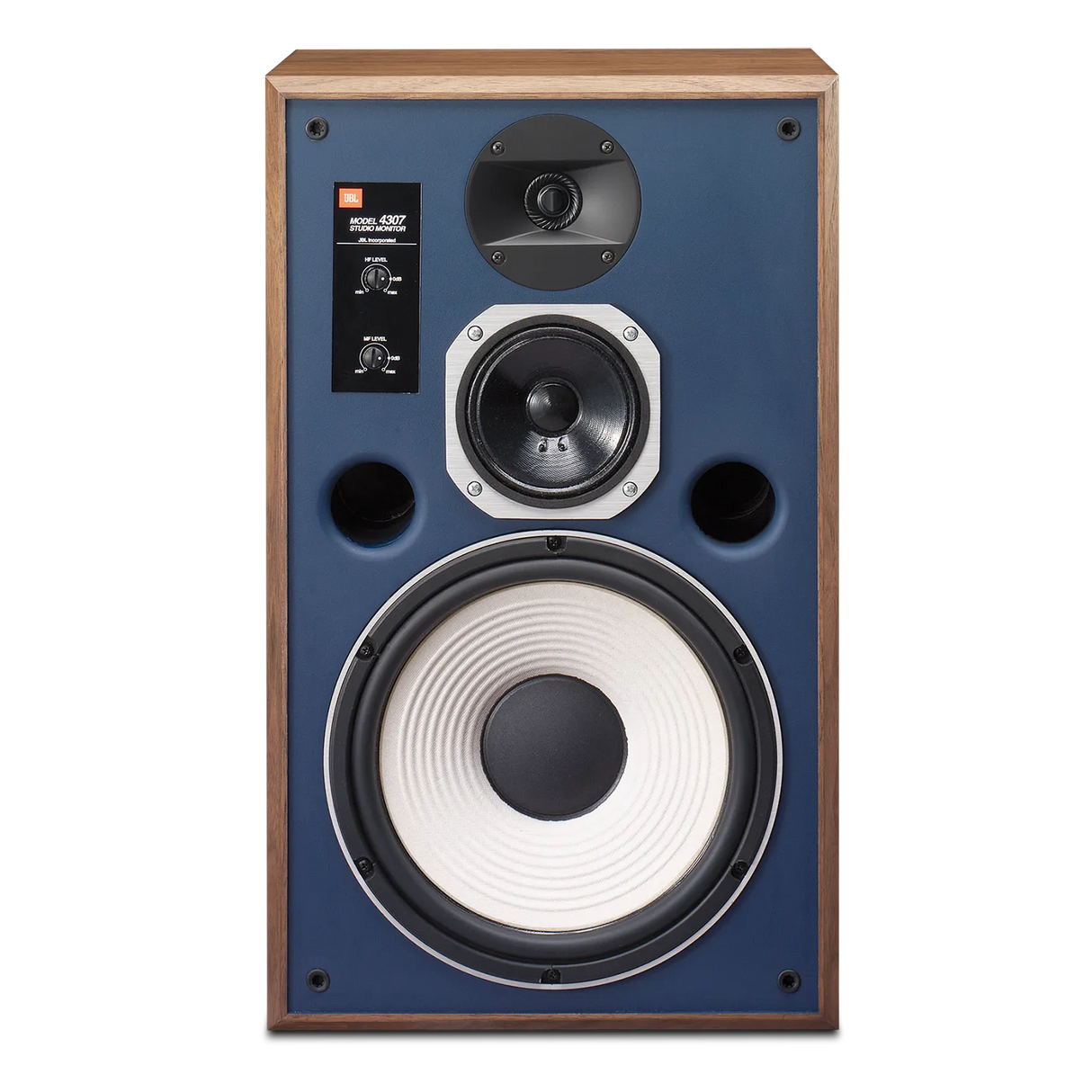 JBL 4307, monitorinė garso kolonėlė - Du reguliuojami lygio potenciometrai