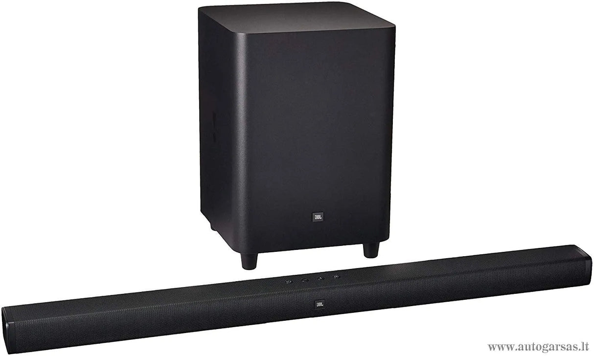 JBL BAR 3.1 soundbaras ir žemų dažnių garsiakalbis, HDMI Bluetooth