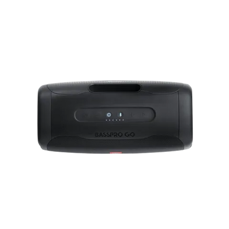 JBL BASSPRO GO, automobilinis žemų dažnių garsiakalbis ir nešiojamasis