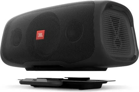 JBL BASSPRO GO, automobilinis žemų dažnių garsiakalbis ir nešiojamasis