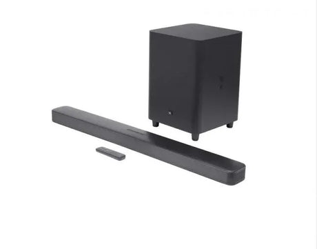 JBL Bar 5.1, soundbaras su belaide žemų dažnių kolonėle