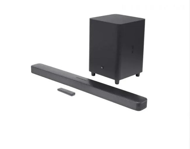 JBL Bar 5.1, soundbaras su belaide žemų dažnių kolonėle
