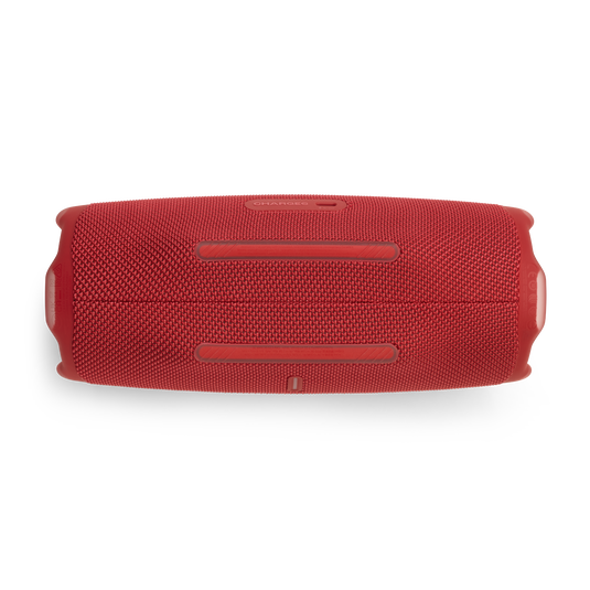 JBL Charge 6, belaidė garso kolonėlė su AI Sound Boost ir IP68, 45W - viršutinė dalis su logotipu ir rankenomis