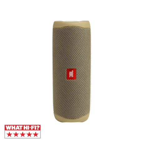 JBL FLIP 5, belaidė Bluetooth garso kolonėlė - dešinysis šonas su logotipu